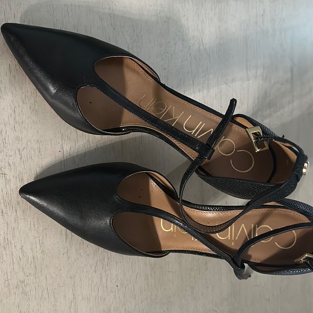 Black heels